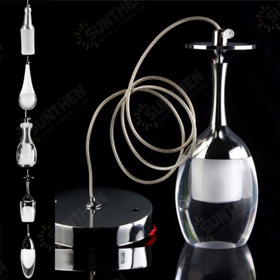 Modern LED Wine Glass Bar Ceiling Light Pendant Lamp Fixture Lighting Chandelier Modern LED Wine Glass Bar Ceiling Light Pendant Lamp Fixture Lighting Chandelier