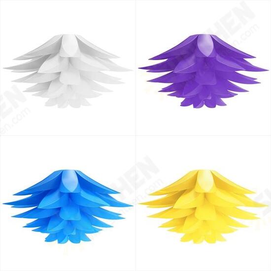 Modern Lotus Pendant Chandelier Pendant Ceiling Lamp Hanging Light DIY Lampshade