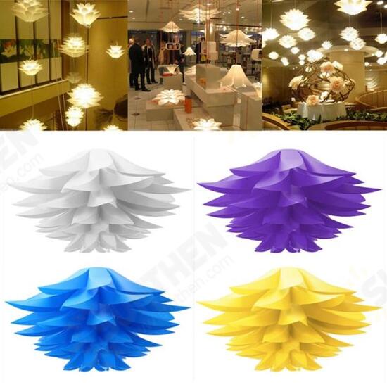 Modern Lotus Pendant Chandelier Pendant Ceiling Lamp Hanging Light DIY Lampshade