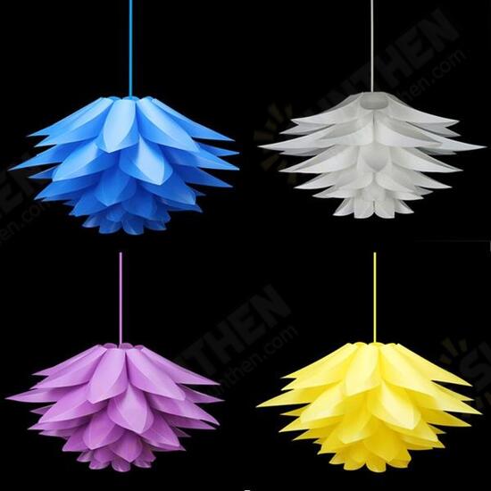 Modern Lotus Pendant Chandelier Pendant Ceiling Lamp Hanging Light DIY Lampshade