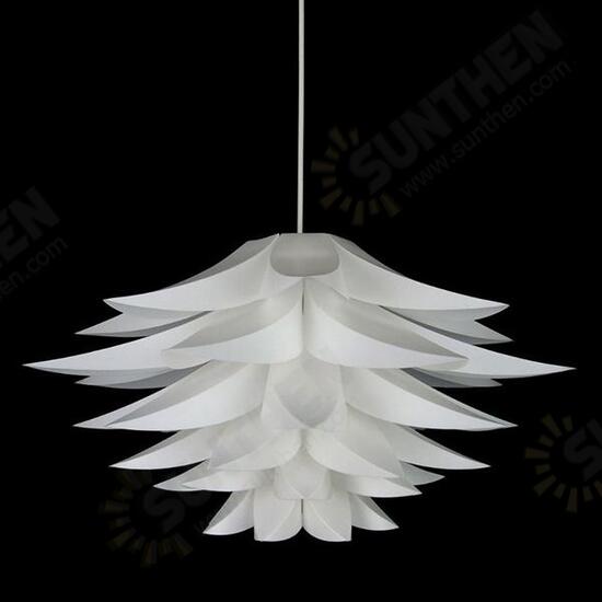 Modern Lotus Pendant Chandelier Pendant Ceiling Lamp Hanging Light DIY Lampshade