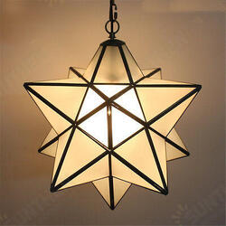 Moravian Star Glass Pendant Light Chandelier Light Modern Ceiling Lamp Fixture Decor Moravian Star Glass Pendant Light Chandelier Light Modern Ceiling Lamp Fixture Decor