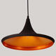 Pendant Beat Copper Shade Black/White Instrument Light 110-220V