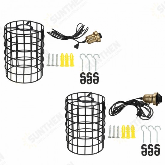 Plug-in Retro Iron Pendant Light Ceiling Lamp Hallway Bar Restaurant Corridor Fixture Chandelier Decor Plug-in Retro Iron Pendant Light Ceiling Lamp Hallway Bar Restaurant Corridor Fixture Chandelier Decor