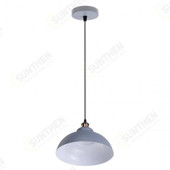 Retro Metal Pendant Lampshade Ceiling Light Shade Modern Industrial Kitchen Bar Table Chandelier