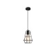 Retro Nordic Style E27 Metal Pendant Cage Light for Bar Coffee Shop Indoor Hanging Lamp Decor