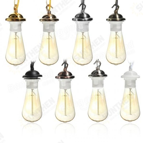 Retro Vintage Industrial E26/E27 Hanging Pendant Light Home Bedroom Living Room Lamp Retro Vintage Industrial E26/E27 Hanging Pendant Light Home Bedroom Living Room Lamp