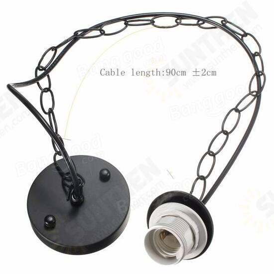 Retro Vintage Industrial E26/E27 Hanging Pendant Light Home Bedroom Living Room Lamp Retro Vintage Industrial E26/E27 Hanging Pendant Light Home Bedroom Living Room Lamp