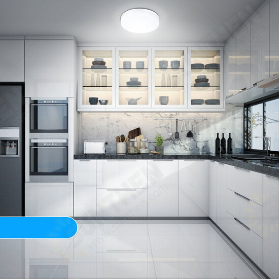 23.5CM 24W LED Ceiling Light Flat Round IP54 Modern Pendant Lamp for Home Kitchen Bathroom AC85-265V 23.5CM 24W LED Ceiling Light Flat Round IP54 Modern Pendant Lamp for Home Kitchen Bathroom AC85-265V