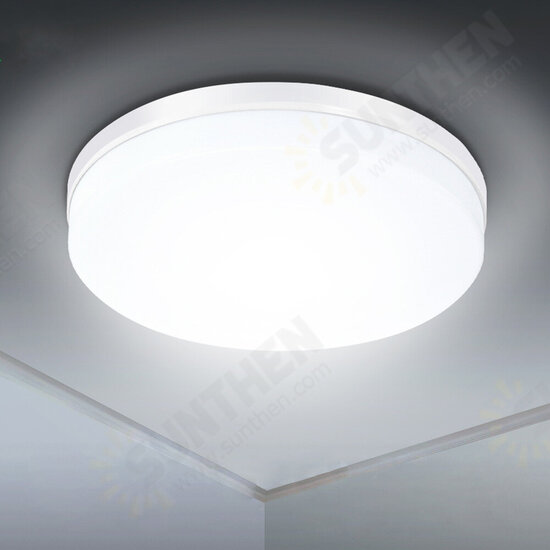 23.5CM 24W LED Ceiling Light Flat Round IP54 Modern Pendant Lamp for Home Kitchen Bathroom AC85-265V 23.5CM 24W LED Ceiling Light Flat Round IP54 Modern Pendant Lamp for Home Kitchen Bathroom AC85-265V