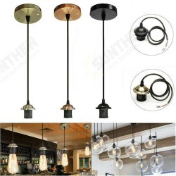 Single Head E27 Vintage Industrial Pendant Lamp Holder Ceiling Light Bulb Adapter 220V Single Head E27 Vintage Industrial Pendant Lamp Holder Ceiling Light Bulb Adapter 220V