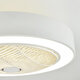 Smart Ceiling Fan with Remote Control Cell Phone Wi-Fi Indoor Home Decor Ceiling Fan with Light Modern Lighting Circular Lamp Smart Ceiling Fan with Remote Control Cell Phone Wi-Fi Indoor Home Decor Ceiling Fan with Light Modern Lighting Circular Lamp