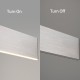 18W Direct Indirect LED Pendant Light Fixture, 3000K Daylight, UL Certified