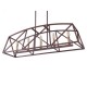 5-Light Candle Style Kitchen Island Linear Pendant 5-Light Candle Style Kitchen Island Linear Pendant