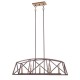 5-Light Candle Style Kitchen Island Linear Pendant 5-Light Candle Style Kitchen Island Linear Pendant