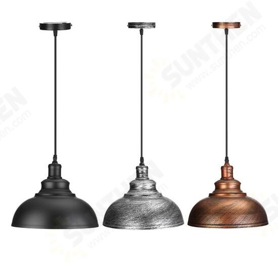 Vintage E27 Ceiling Light Pendant Retro Lamp Industrial Loft Iron Chandelier