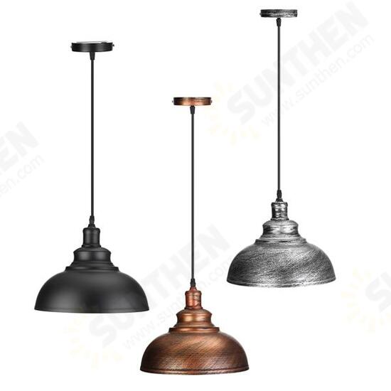 Vintage E27 Ceiling Light Pendant Retro Lamp Industrial Loft Iron Chandelier