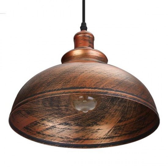 Vintage E27 Ceiling Light Pendant Retro Lamp Industrial Loft Iron Chandelier