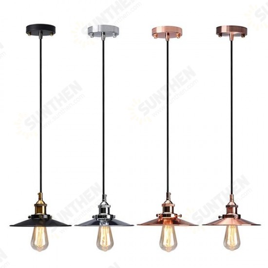 Vintage E27 Ceiling Metal Edison Pendant Lighting Chandelier Lamp