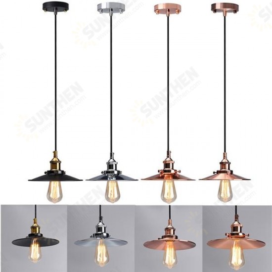 Vintage E27 Ceiling Metal Edison Pendant Lighting Chandelier Lamp