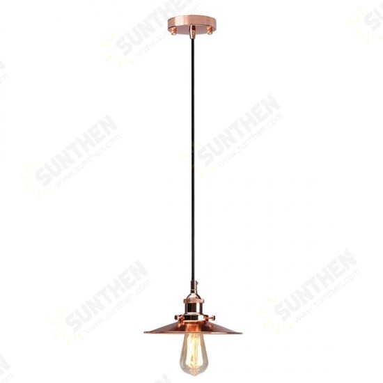 Vintage E27 Ceiling Metal Edison Pendant Lighting Chandelier Lamp