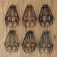 Vintage Pendant Trouble Light Bulb Guard Cage Ceiling Hanging Lampshade Fixture For Indoor Lighting Vintage Pendant Trouble Light Bulb Guard Cage Ceiling Hanging Lampshade Fixture For Indoor Lighting