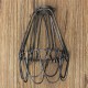 Vintage Pendant Trouble Light Bulb Guard Cage Ceiling Hanging Lampshade Fixture For Indoor Lighting