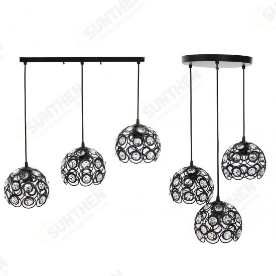 Vintage Style Loft Iron Metal Chandelier Light Fixture Pendant Lamp Ceiling Light