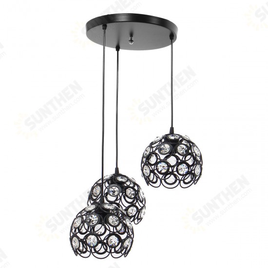 Vintage Style Loft Iron Metal Chandelier Light Fixture Pendant Lamp Ceiling Light