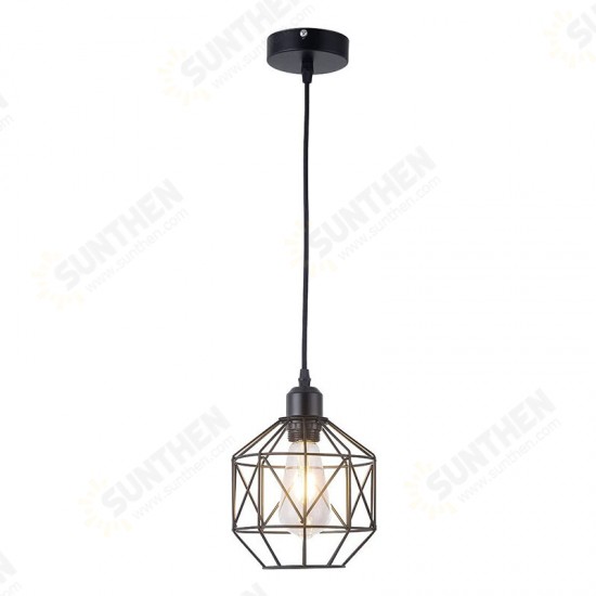 Vintage Style Retro Industrial Pendant Lamp E27 Light Loft Hanging Ceiling Lamp Restaurant Bar Counter Attic Bookstore Lamp