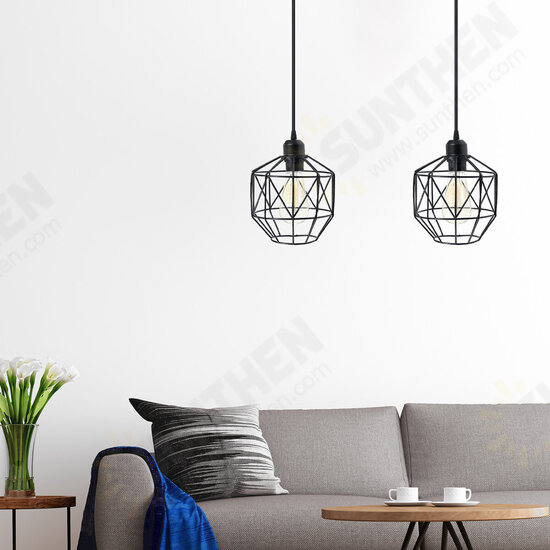 Vintage Style Retro Industrial Pendant Lamp E27 Light Loft Hanging Ceiling Lamp Restaurant Bar Counter Attic Bookstore Lamp