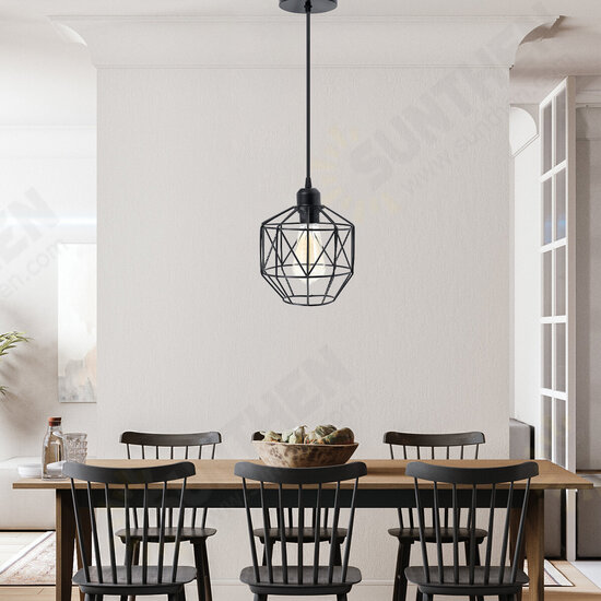 Vintage Style Retro Industrial Pendant Lamp E27 Light Loft Hanging Ceiling Lamp Restaurant Bar Counter Attic Bookstore Lamp