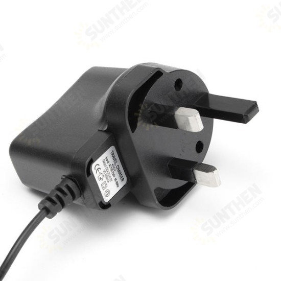 Universal 3.5mm UK Plug Charger For LED Flashlight Headlight 93.5cm