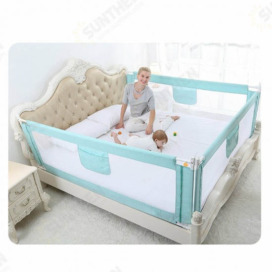 Adjustable Kids Infant Bed Guard Rail Toddler Baby Safety Barrier Protect 1.8M