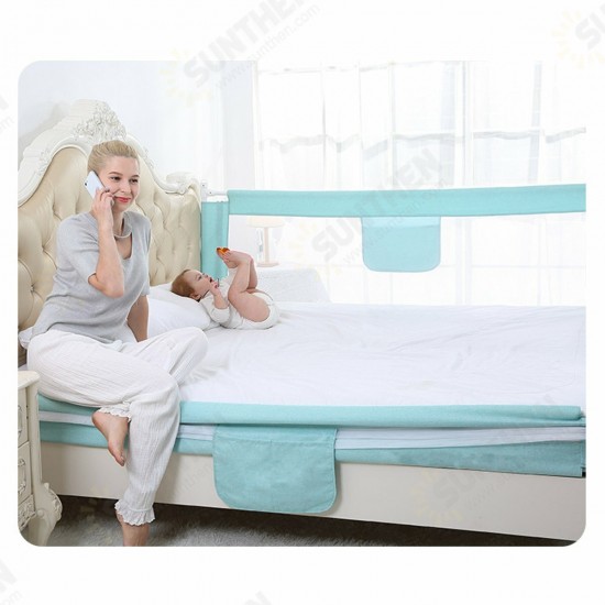 Adjustable Kids Infant Bed Guard Rail Toddler Baby Safety Barrier Protect 1.8M