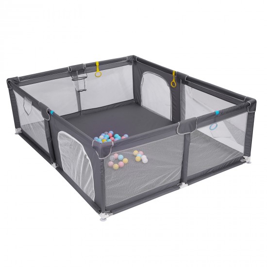 Baby Playpen, Playpens for Babies, Extra Large Playyard for Toddler and Infants,Indoor & Outdoor Kids Activity Center with Gate Anti-Fall Playy