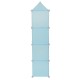 Children Wardrobe Contracted Storage Cabinet Contemporary Plastic Assembly Baby Closet