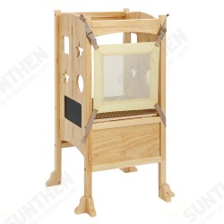 Toddler Standing Tower Kitchen Step Stool for Kids Foldable Learning Toddler Tower Wooden Child Kitchen Stool Helper with Keepers Non-Slip Mat and Write-on Wipe-Off Message Boards Toddler Standing Tower Kitchen Step Stool for Kids Foldable Learning Toddler Tower Wooden Child Kitchen Stool Helper with Keepers Non-Slip Mat and Write-on Wipe-Off Message Boards