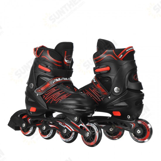 4-Wheels Inline Speed Skates Shoes Hockey Roller Professional Skates Sneakers Rollers Skates For Adults Youth Kids