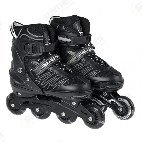 4-Wheels Inline Speed Skates Shoes Hockey Roller Professional Skates Sneakers Rollers Skates For Adults Youth Kids