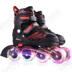 4-Wheels Inline Speed Skates Shoes Hockey Roller Professional Skates Sneakers Rollers Skates For Adults Youth Kids 4-Wheels Inline Speed Skates Shoes Hockey Roller Professional Skates Sneakers Rollers Skates For Adults Youth Kids