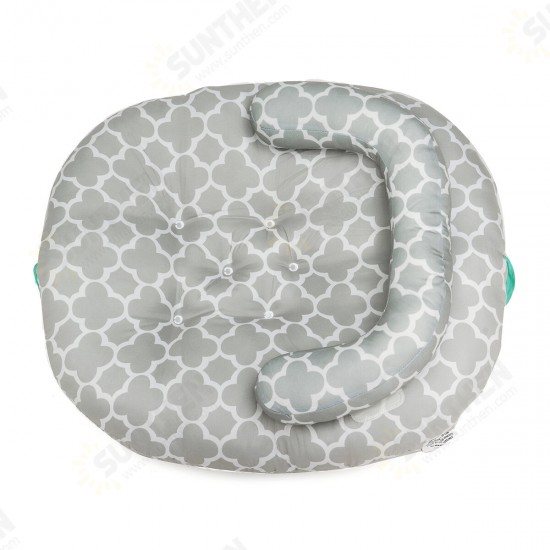 Baby Sleeping Pillow Infant Anti-roll Cushion Adjustable Baby Side Sleep Mat for 0-1 Year Old