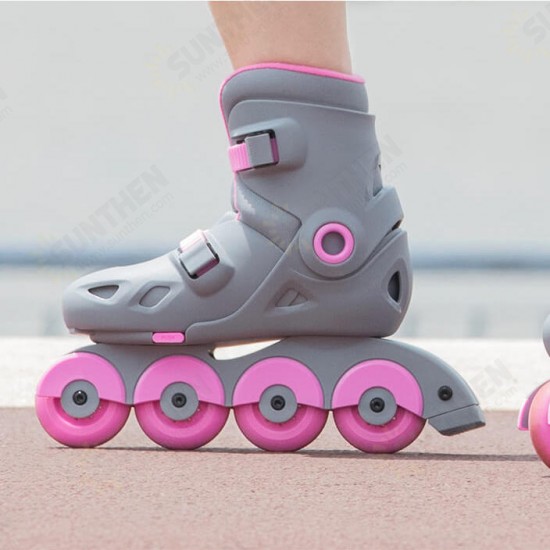 Kids Intellectual Smart Roller Skate Adjustable Speed Record Children Inline Skates Shoes