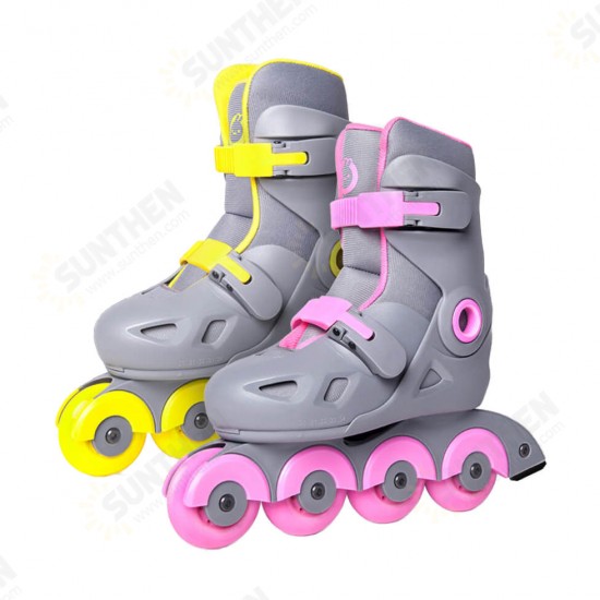 Kids Intellectual Smart Roller Skate Adjustable Speed Record Children Inline Skates Shoes