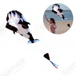 Outdoor 3D Large Kite Whale Software Beach Kite Cartoon Animal Kites Single Line Frameless Huge With Handle Gift for Kids Adult Family Outdoor 3D Large Kite Whale Software Beach Kite Cartoon Animal Kites Single Line Frameless Huge With Handle Gift for Kids Adult Family