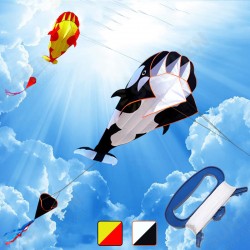 Outdoor 3D Large Kite Whale Software Beach Kite Cartoon Animal Kites Single Line Frameless Huge With Handle Gift for Kids Adult Family Outdoor 3D Large Kite Whale Software Beach Kite Cartoon Animal Kites Single Line Frameless Huge With Handle Gift for Kids Adult Family