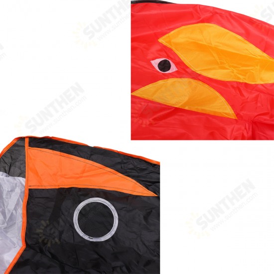 Outdoor 3D Large Kite Whale Software Beach Kite Cartoon Animal Kites Single Line Frameless Huge With Handle Gift for Kids Adult Family