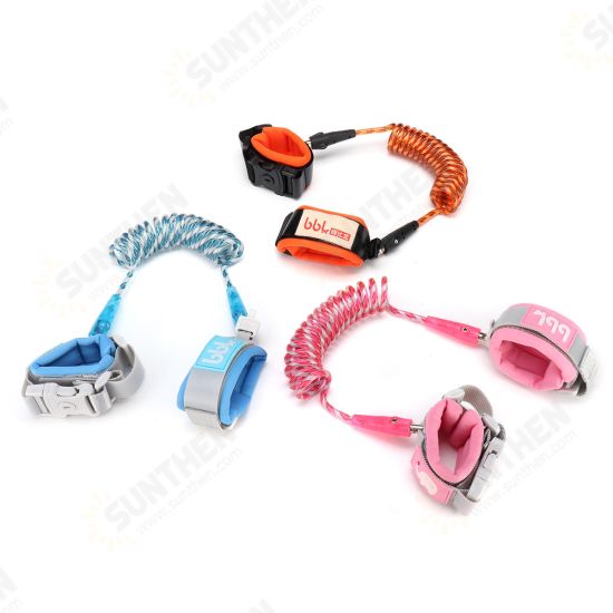 1.5/2/2.5M Anti-Lost Baby Leash Walking Child Safety Harness Band Rope Night Reflective Harness Rope Wristband