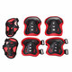 6Pcs/Set Children Skating Bike Protective Gear Sets Knee Elbow Pads Bicycle Skateboard Ice Skating Roller Wrist Knee Protector