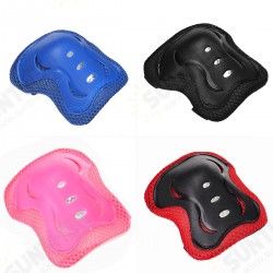 6Pcs/Set Children Skating Bike Protective Gear Sets Knee Elbow Pads Bicycle Skateboard Ice Skating Roller Wrist Knee Protector 6Pcs/Set Children Skating Bike Protective Gear Sets Knee Elbow Pads Bicycle Skateboard Ice Skating Roller Wrist Knee Protector